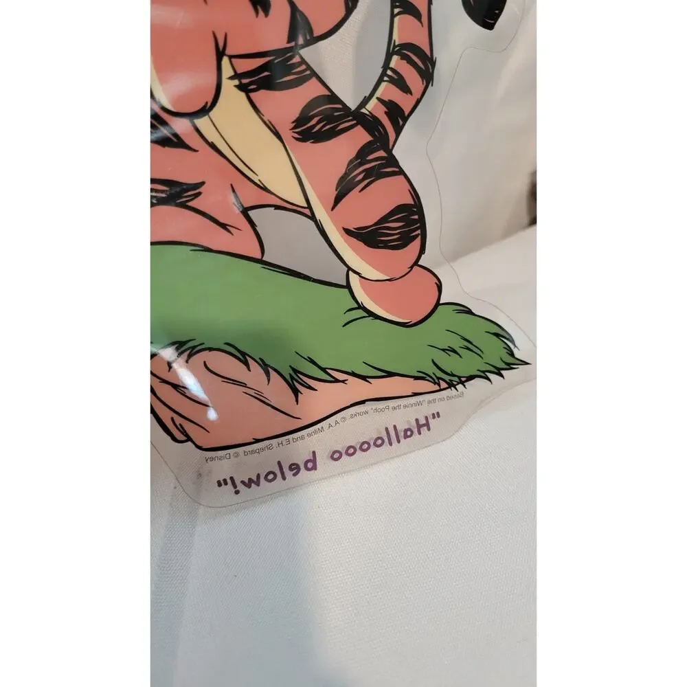 Vintage Disney Winnie the Pooh Color Clings Window Clings Lot of 7 Pooh...